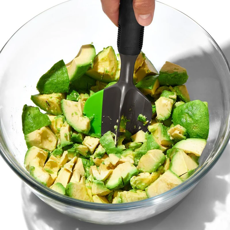 Prensador y rebañador aguacate OXO