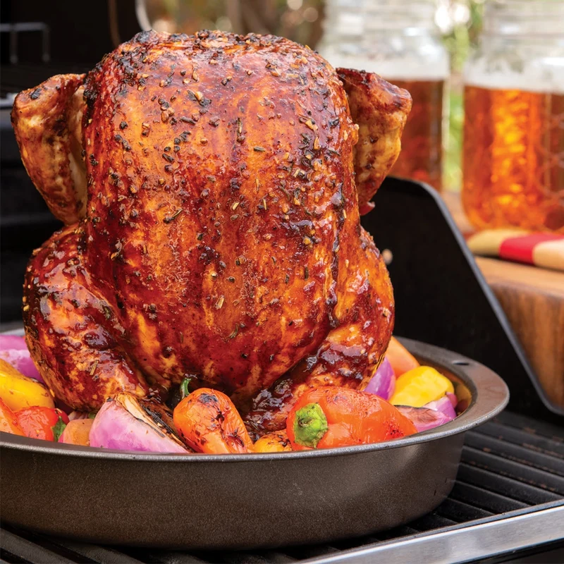Set asador de pollos de Nordic Ware