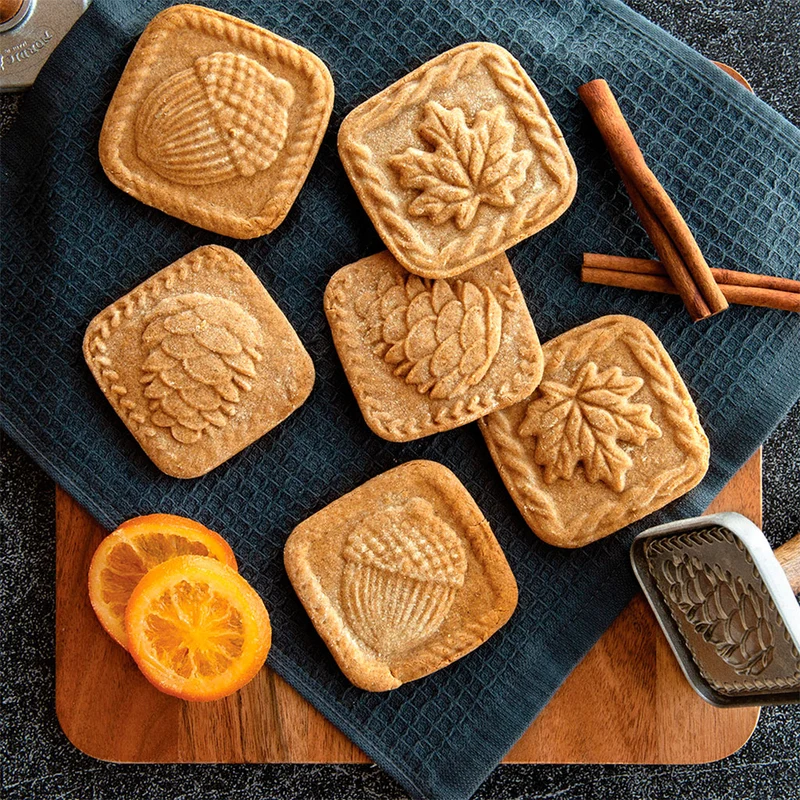 Sello para galletas bosque otoñal Nordic Ware