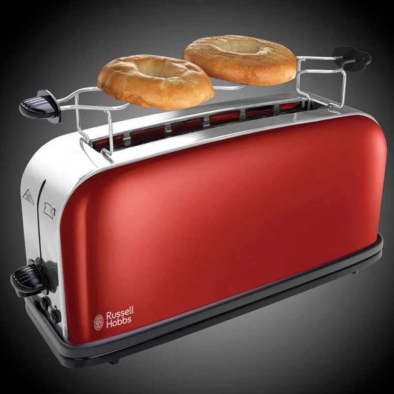 Tostadora ranura alargada Flame Russell Hobbs