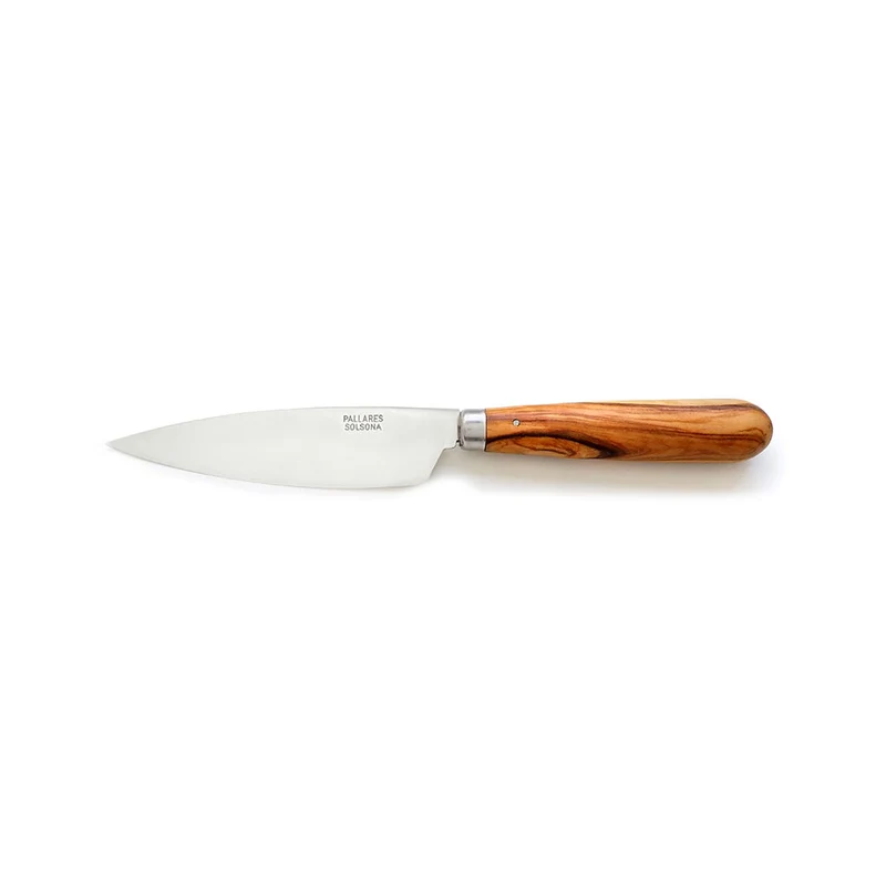 Cuchillos de cocina con mango redondo de olivo Pallarès