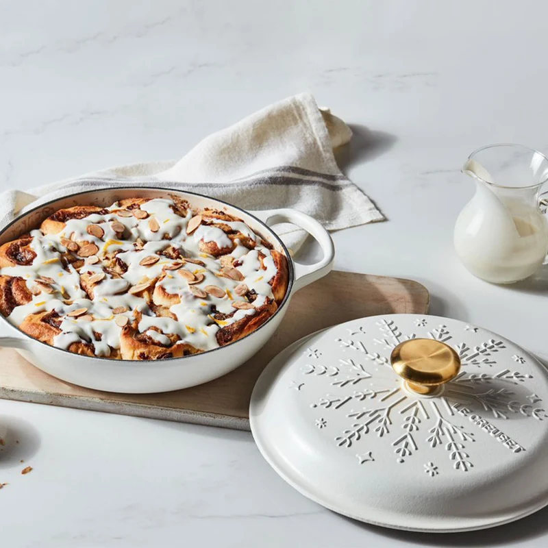Cacerola baja de hierro Le Creuset ¡Edición Navidad!