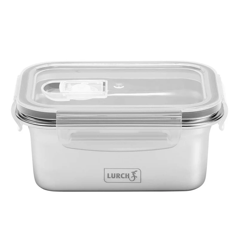 Fiambrera Inox apta para microondas de Lurch