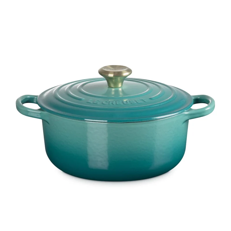 Le Creuset - Cazuela Signature - Bleu Riviera - 20 cm