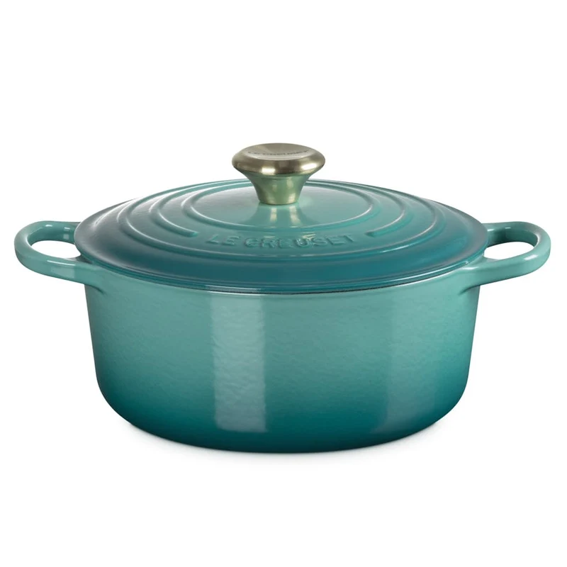 Le Creuset - Cazuela Signature - Bleu Riviera - 24 cm