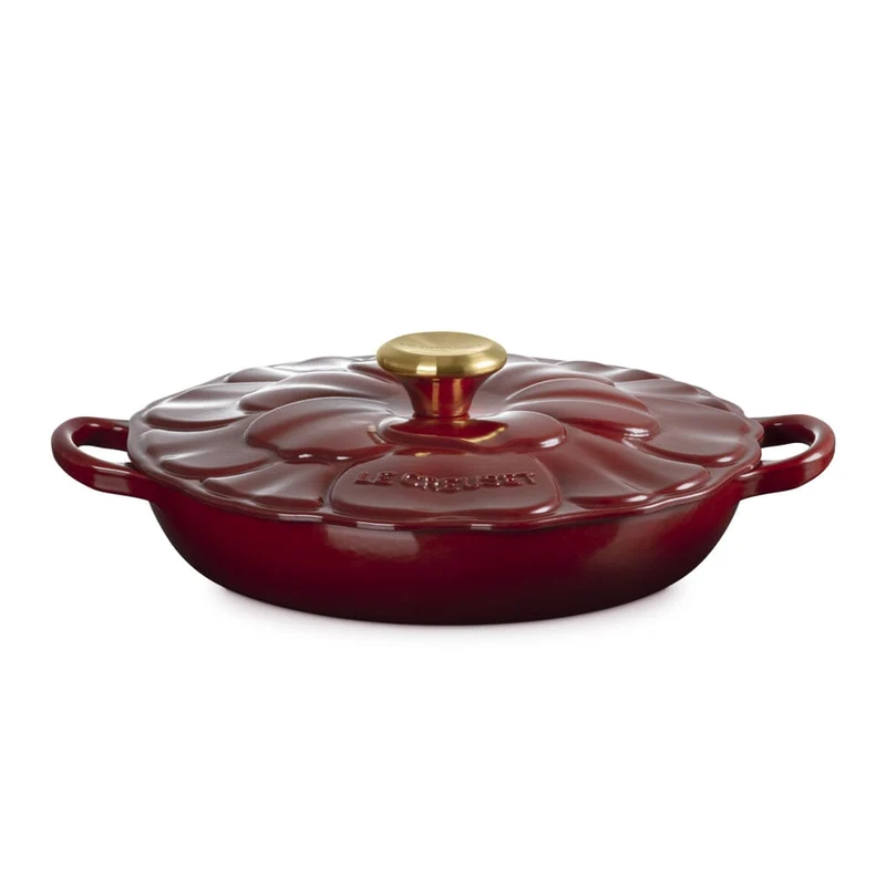 Le Creuset - Cazuela Signature Campagnard Blossom - Granate - 26 cm