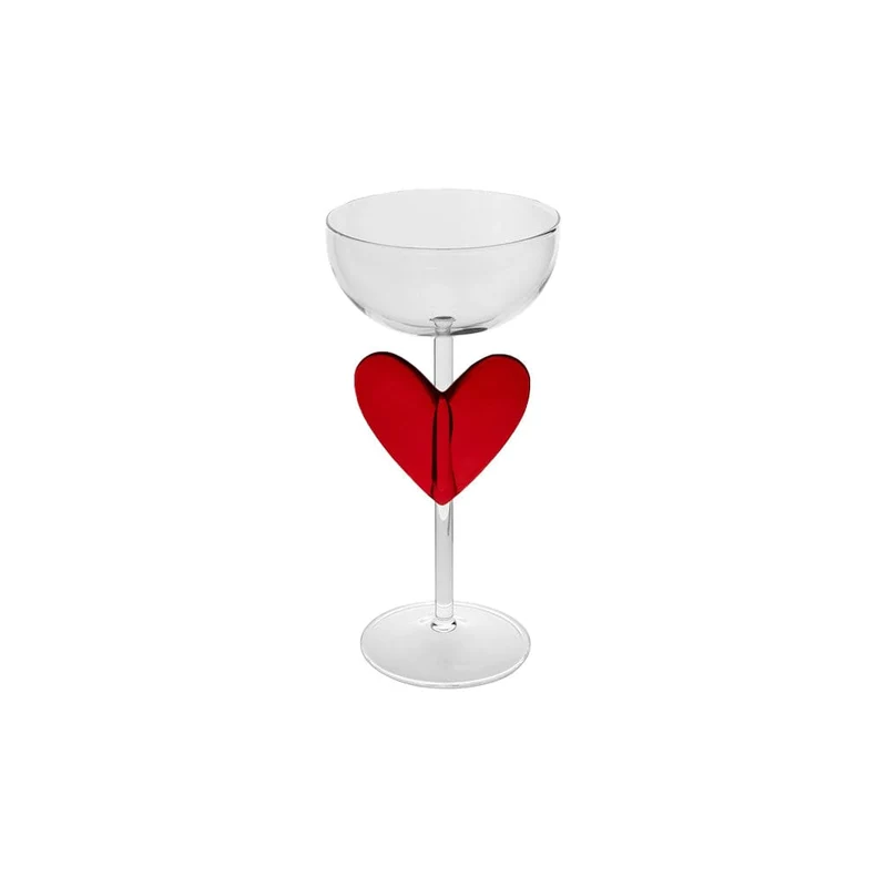 Spoon Club - Copa de campaña - Corazón - Rojo