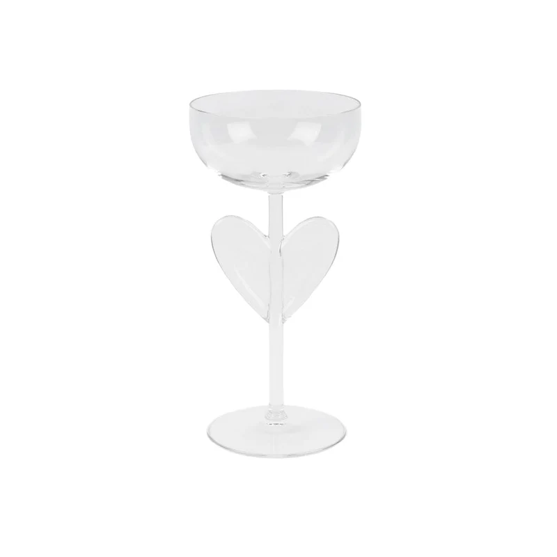 Spoon Club - Copa de champán - Corazón - Transparente