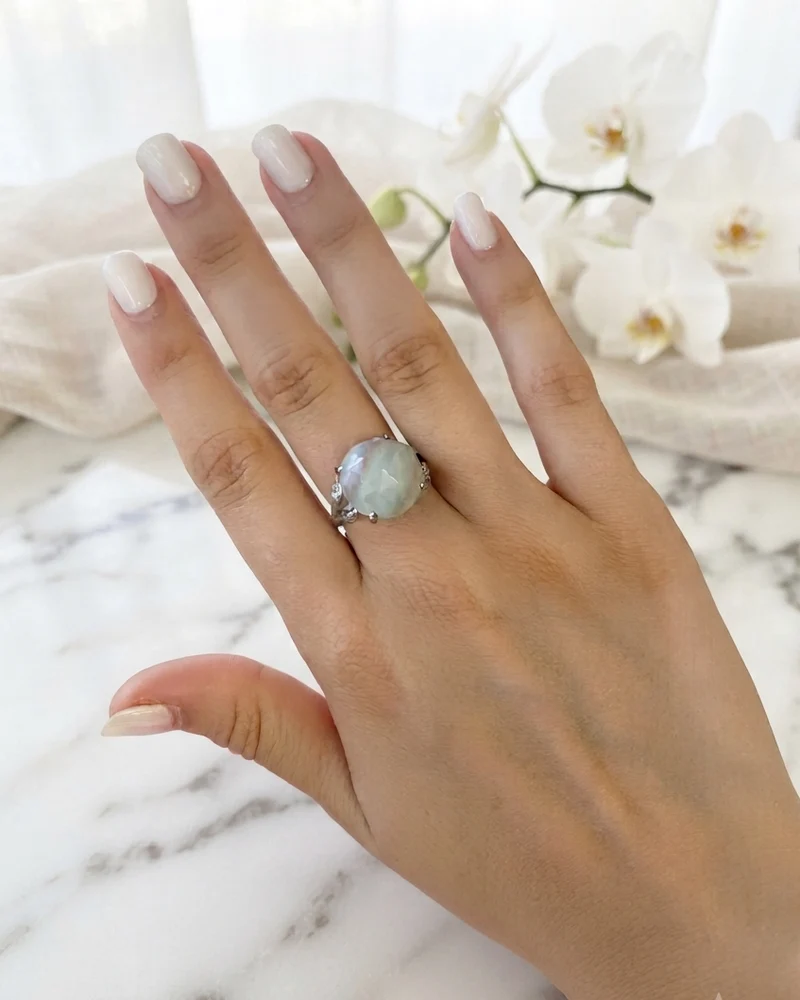 Anillo de larimar