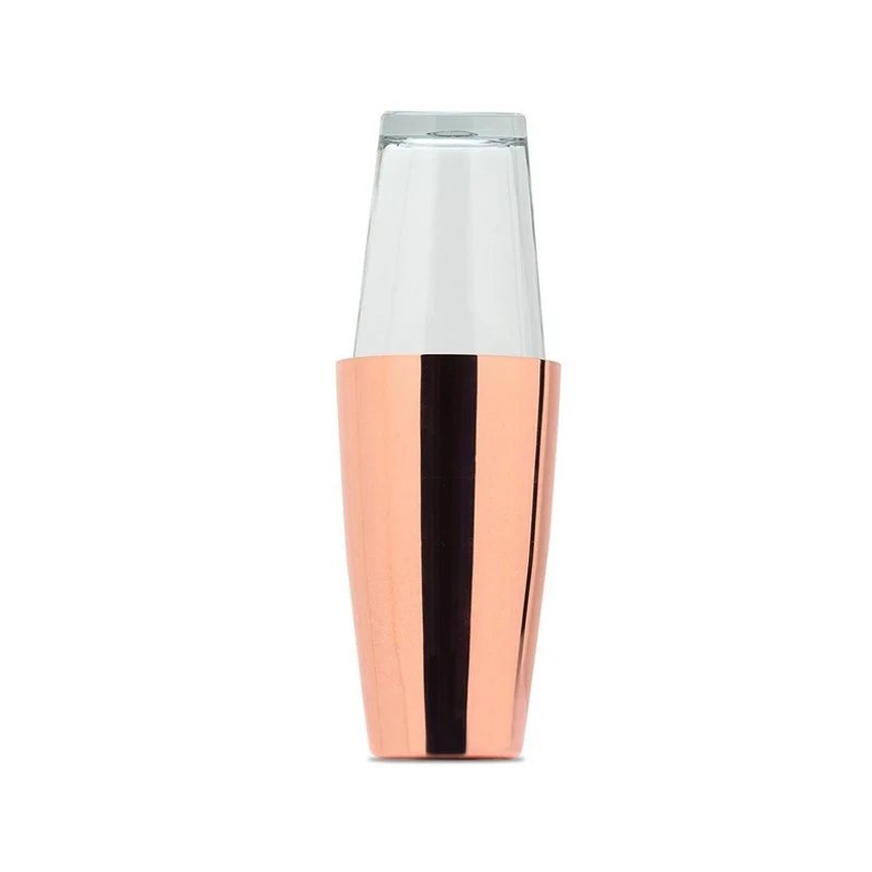 Coctelera Boston Profesional Cobre y Cristal 750ml - Lacor