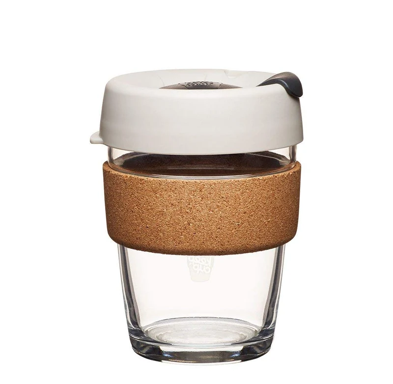 KeepCup Taza reutilizable de vidrio para café, Filtro, Multicolor, 8 oz Small