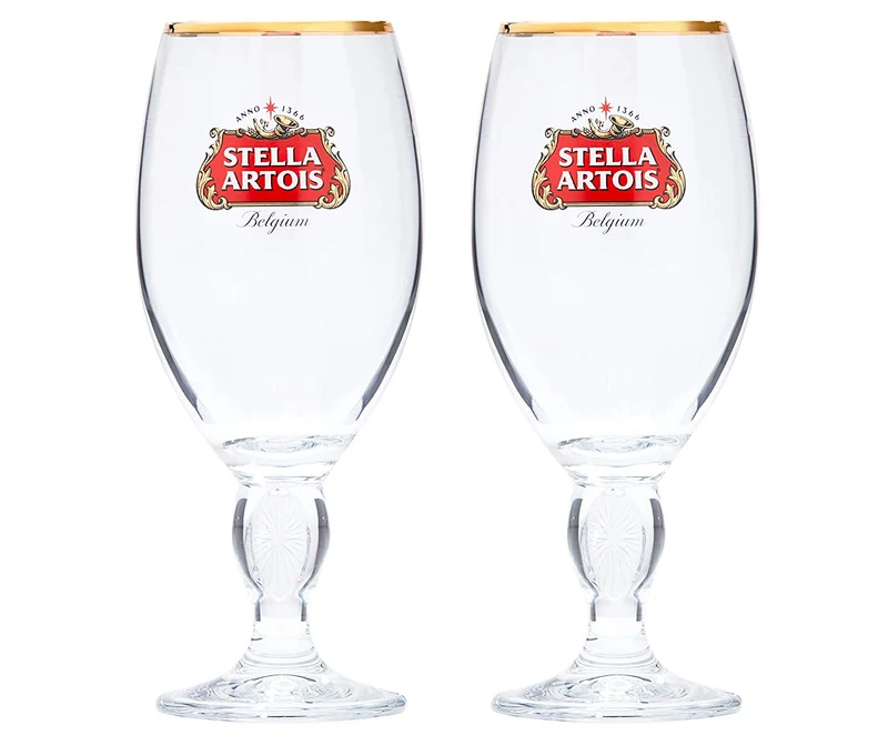 Boelter Brands 453532 Stella Artois - Copa para cáliz (33 cl), transparente, Classic, Transparente, 1-paquete, 1