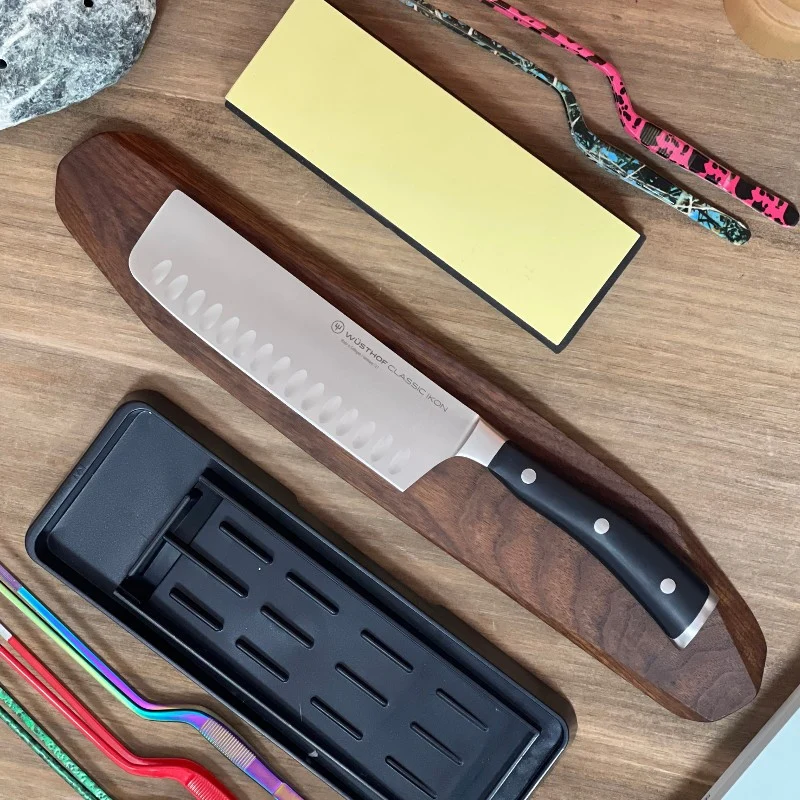 Cuchillo Nakiri wusthof 17 cms ikon classic