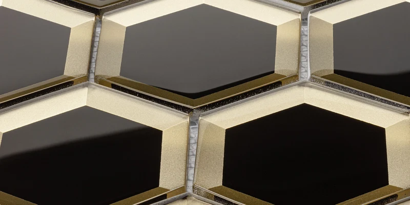 Revestimiento de vidrio efecto panel colección Bel Air