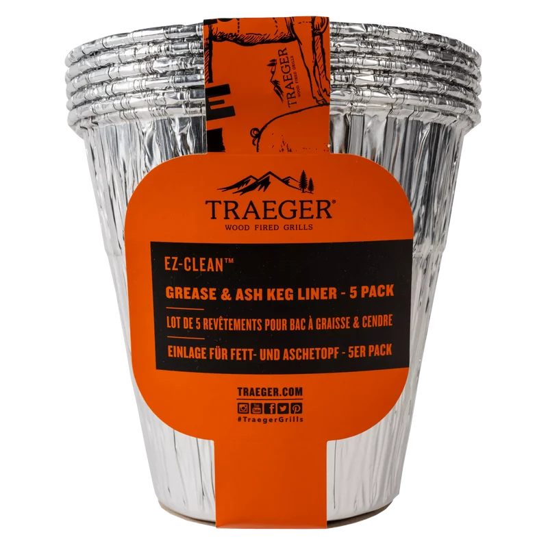 Traeger Grease & Ash Keg Liner - 5 Pack