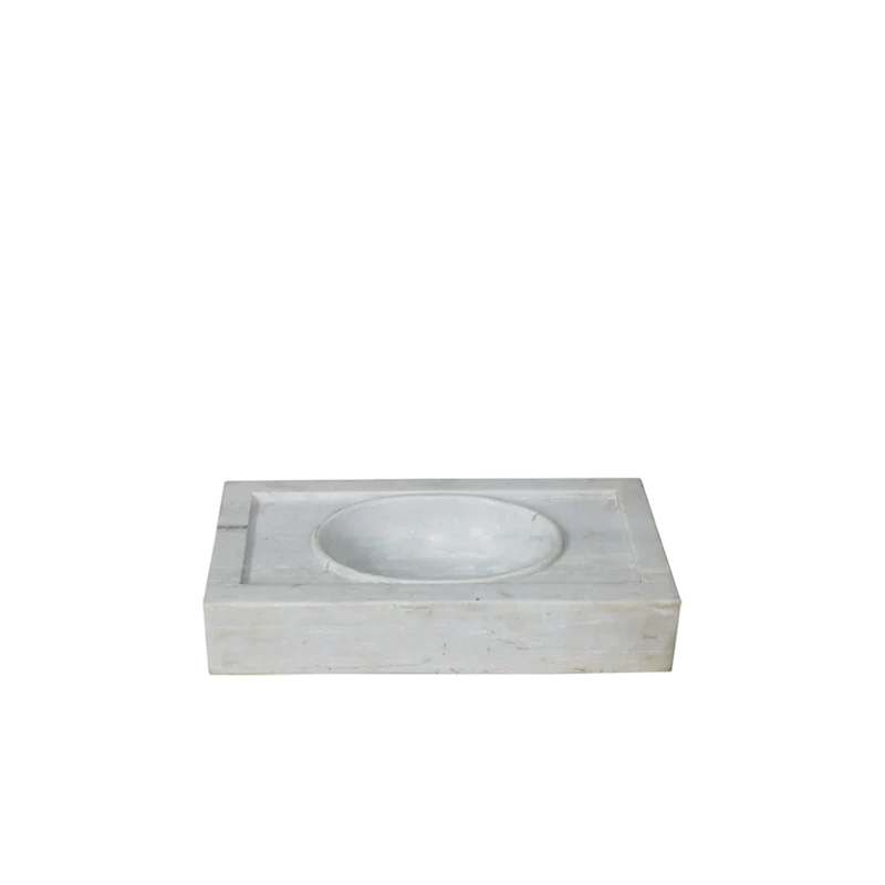 Pica de mármol rectangular 69x37x14cm - Indian Treasures