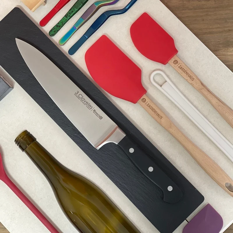 Cuchillo Bavaria chef 3 claveles 15, 20 y 23 Cms