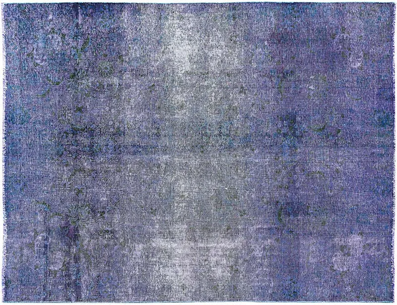 Alfombra vintage persa azul 284x200cm
