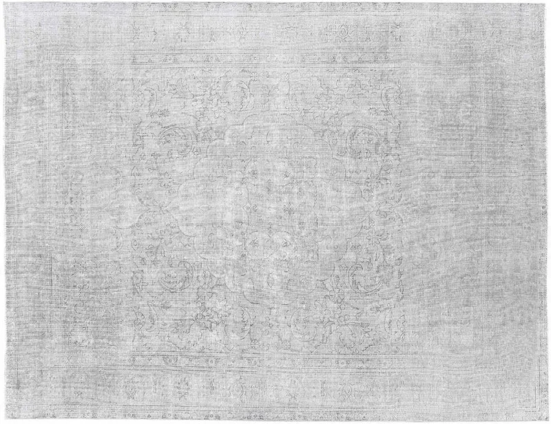 Alfombra vintage persa gris 363x264cm