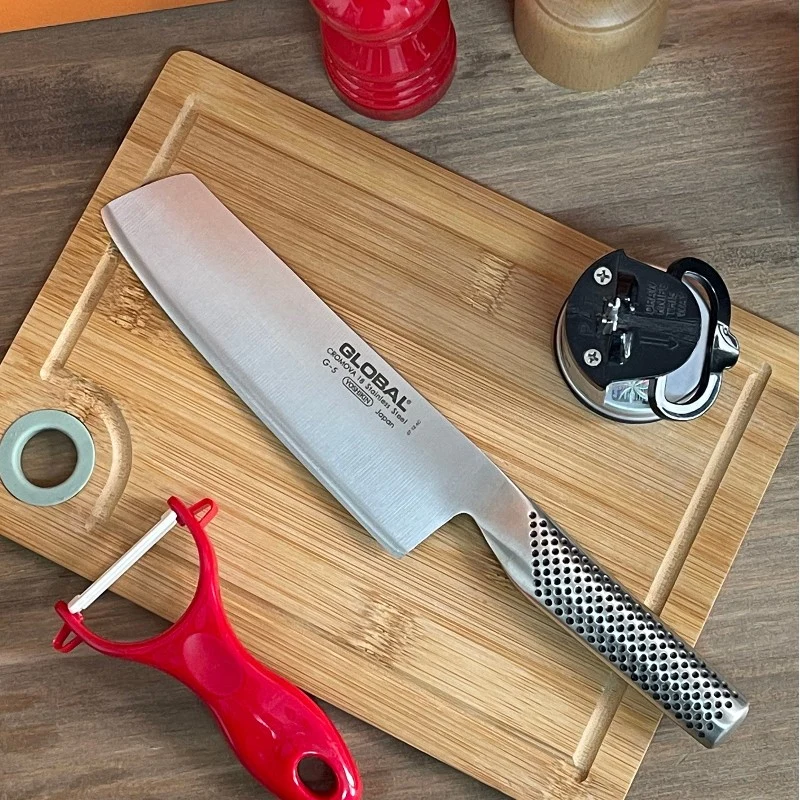 Cuchillo Nakiri Global G-5 | Hoja 18 cm | Vegetales Japonés