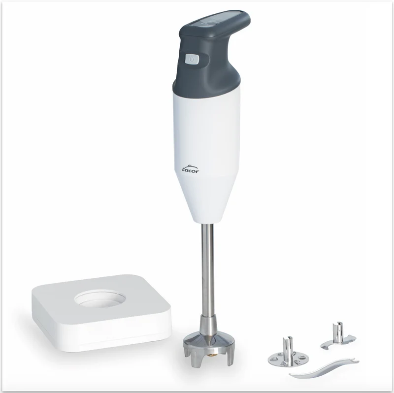 Batidora mano de una pieza (3 cabezales) Inox