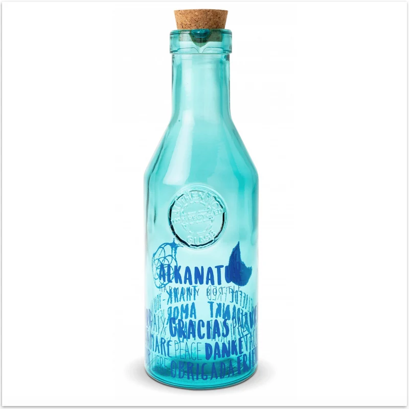 Botella vidrio reciclado 1,2 Lts