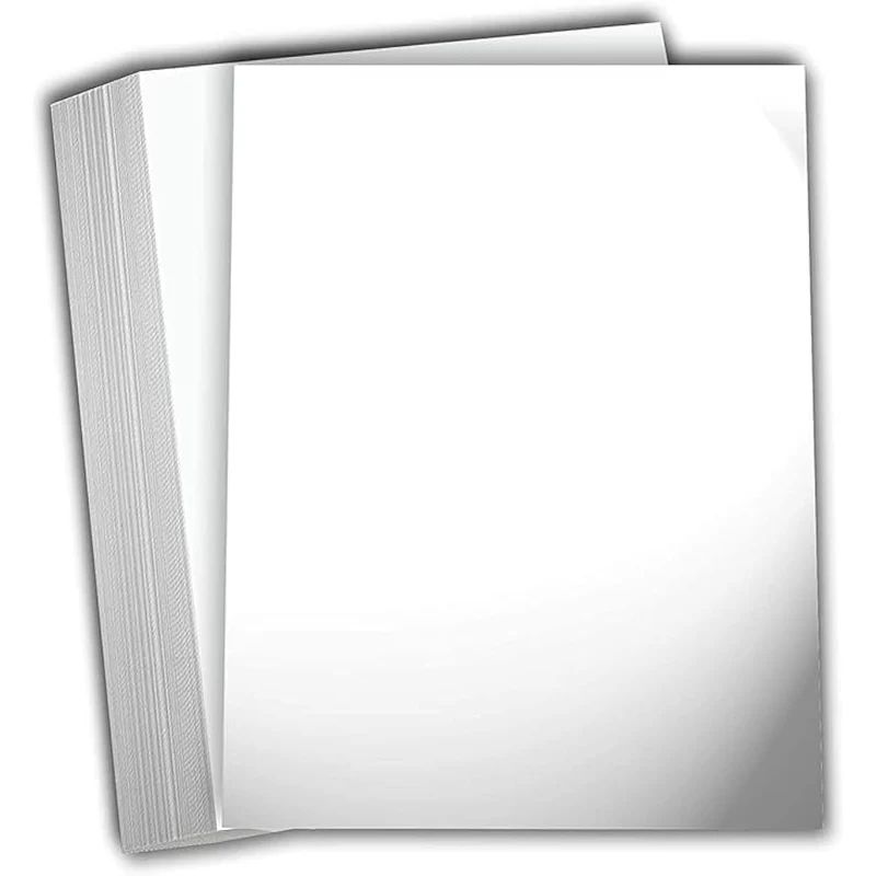 White 100lb Text 8.5x11 Glossy Paper For Photo Prints (2000 Pcs )- Samples Available