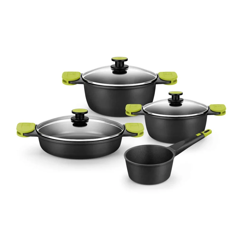 Batería de cocina 7 piezas Foodie