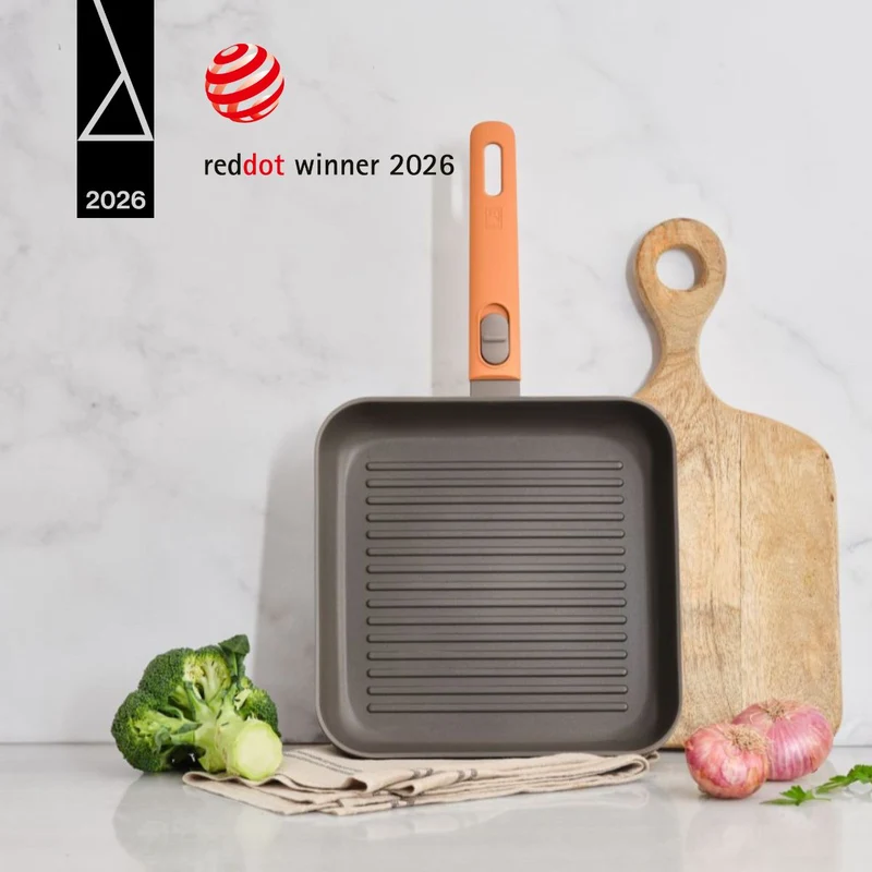 Grill con rayas Compac Pro