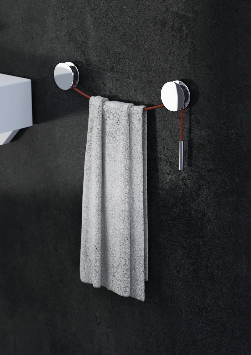 TOALLERO 'DIABOLO' BATH+