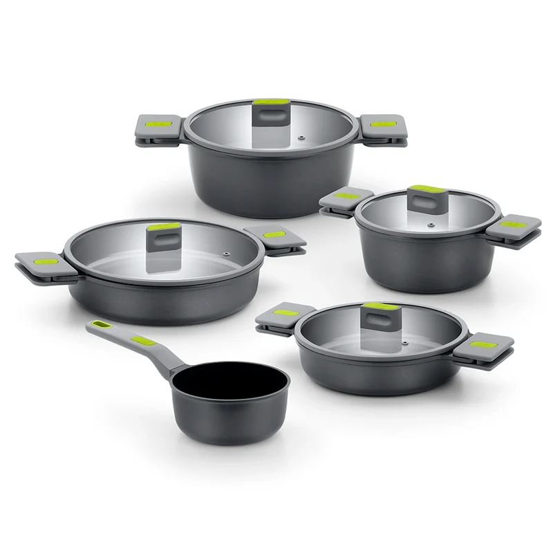 Batería de cocina 9 piezas Life
