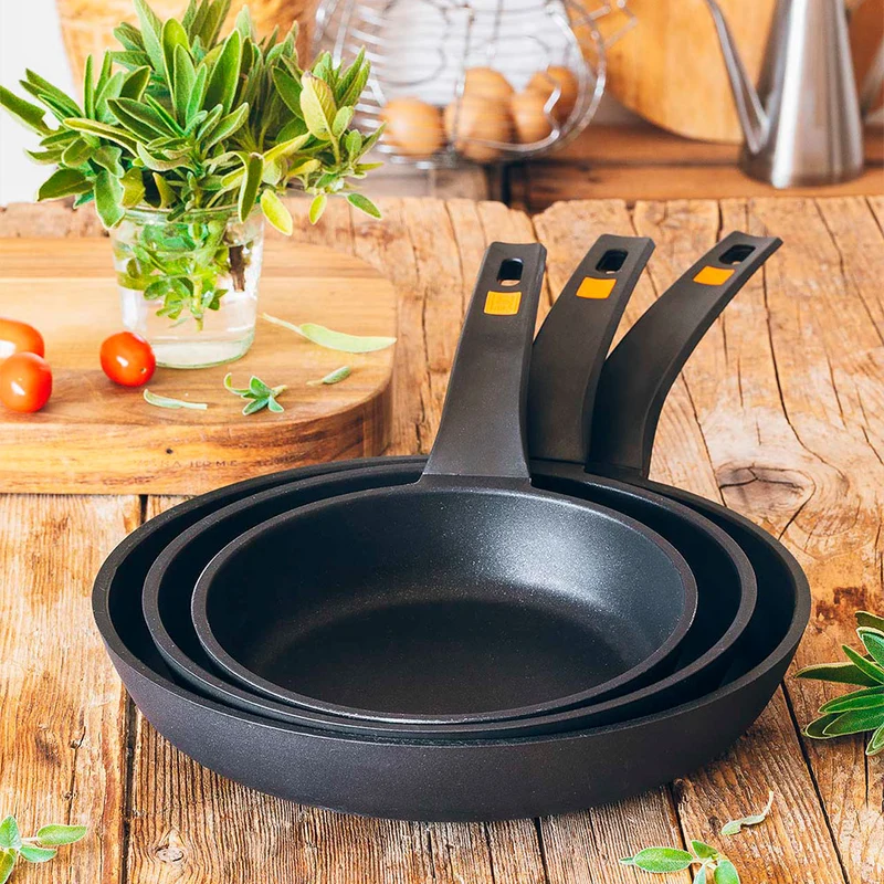 Set de 3 sartenes Efficient 16+20+24 cm
