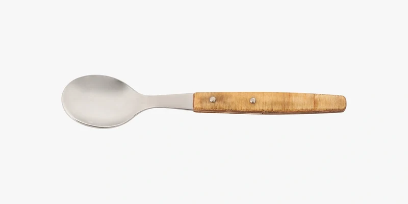 Cuchara Lunch Madera de Chopo Comprimida 150 mm