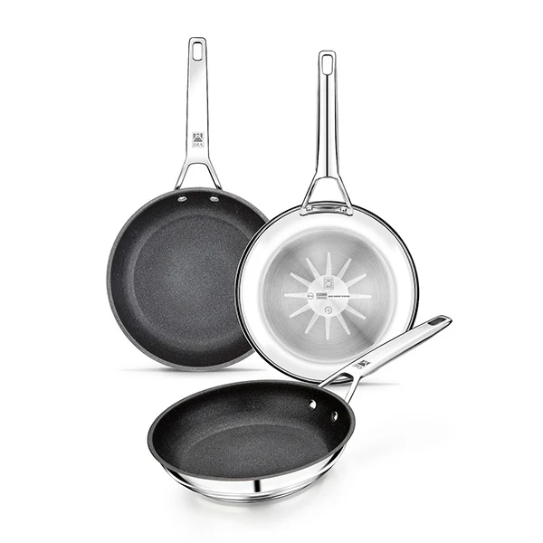 Set 3 sartenes Connect 20-24-26 cm