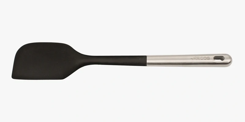 Espátula de Acero Inox y Silicona 331 mm