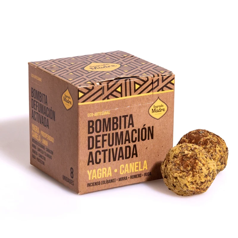 Caja de 8 Bombitas de Incienso
