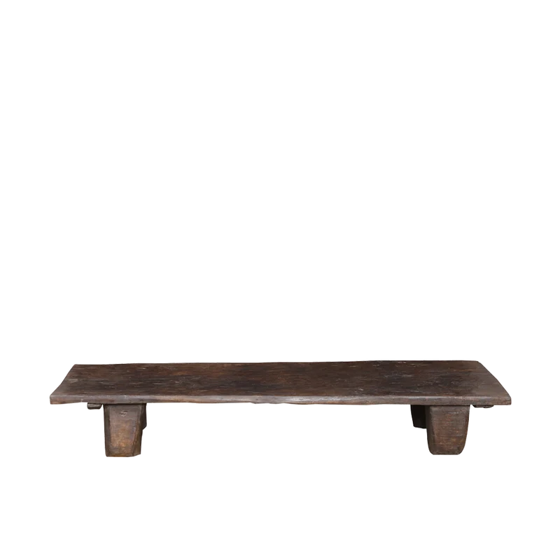 Mesa de centro en madera teca 187x55x28cm - Indian Treasures
