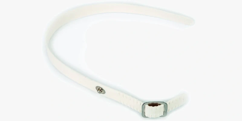 Correa blanca para guante talla 2-S