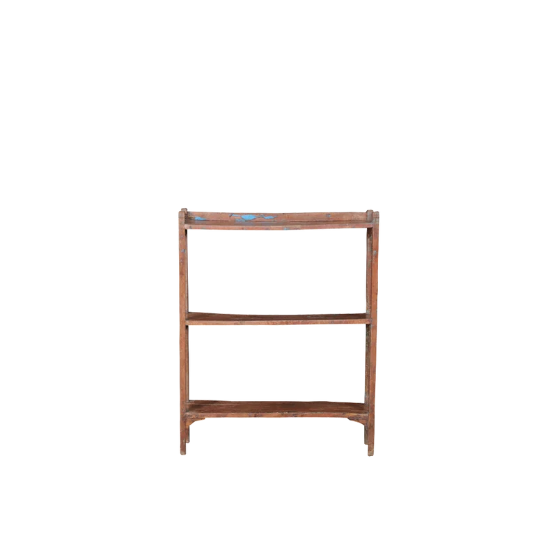 Librería de madera teca 91x25x114 - Indian Treasures