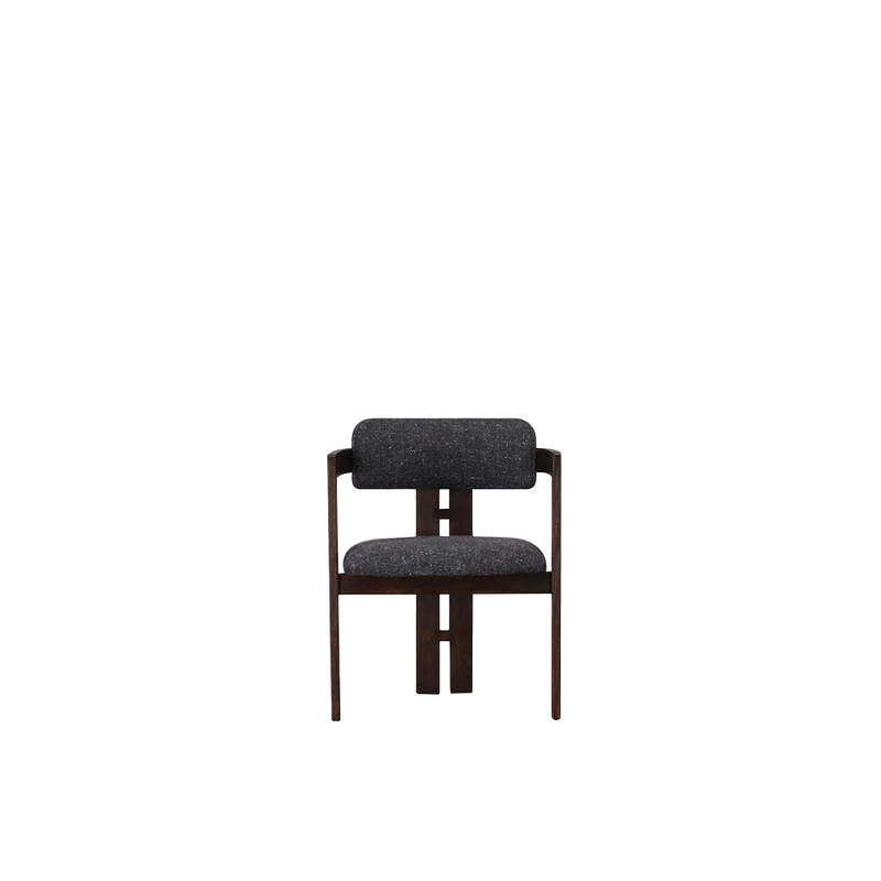 Silla tapizada con madera maciza - Heritage