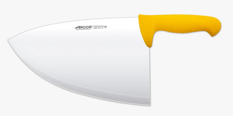 Chuletera color amarillo Serie 2900 280 mm
