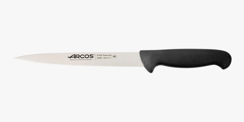 Cuchillo Fileteador color negro Serie 2900 190 mm