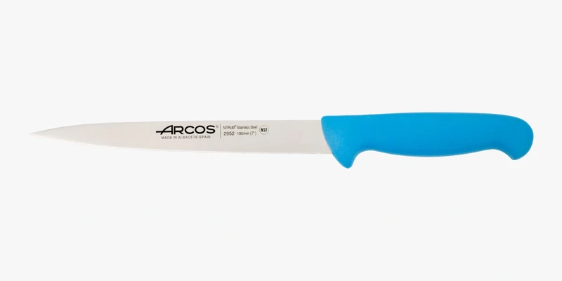 Cuchillo Fileteador color azul Serie 2900 190 mm