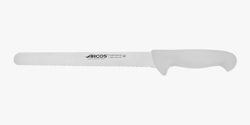 Cuchillo Pastelero Color Blanco Serie 2900 250 mm