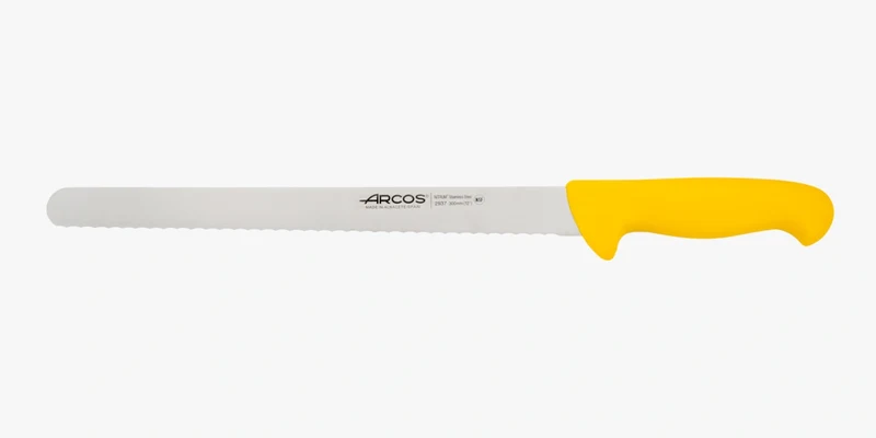 Cuchillo Pastelero color amarillo Serie 2900 300 mm