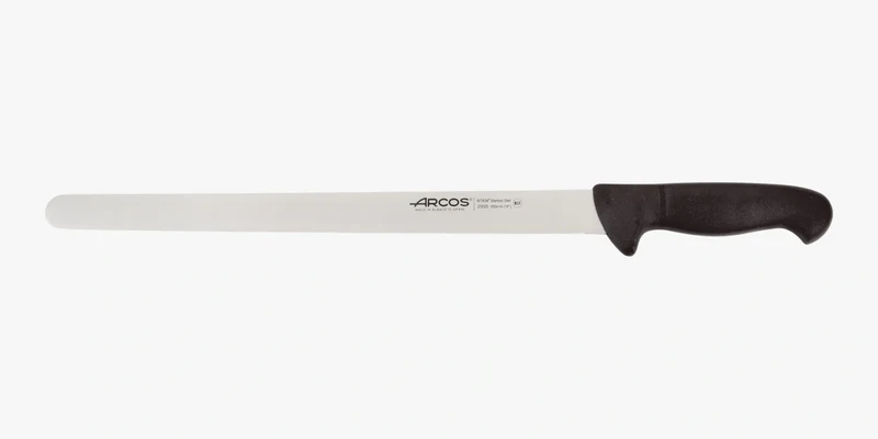 Cuchillo Fiambre color negro Serie 2900 350 mm