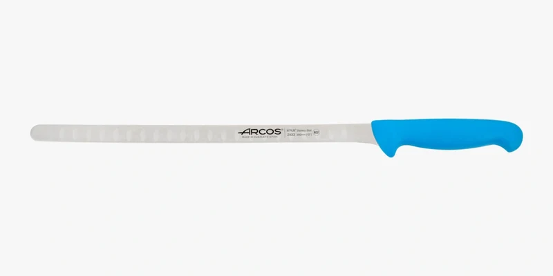 Cuchillo Salmón color azul Serie 2900 300 mm