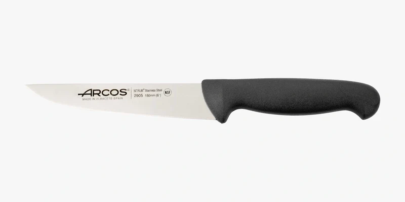 Cuchillo Cocina color negro Serie 2900 150 mm