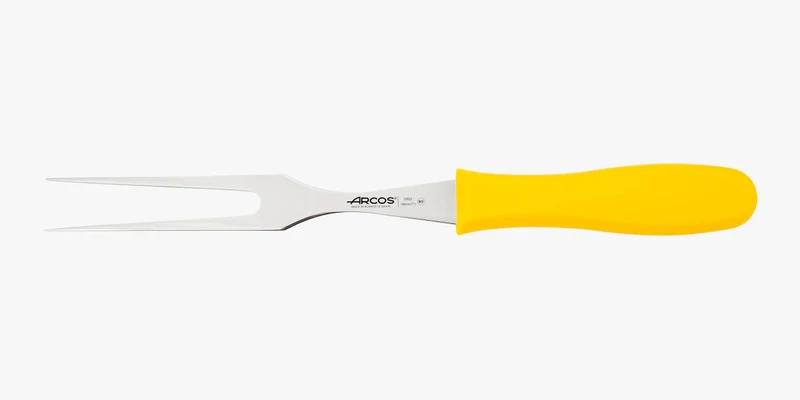 Tenedor Trinchante color amarillo Serie 2900 180 mm