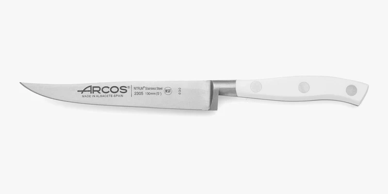 Cuchillo Chuletero Serie Riviera Blanc 130 mm